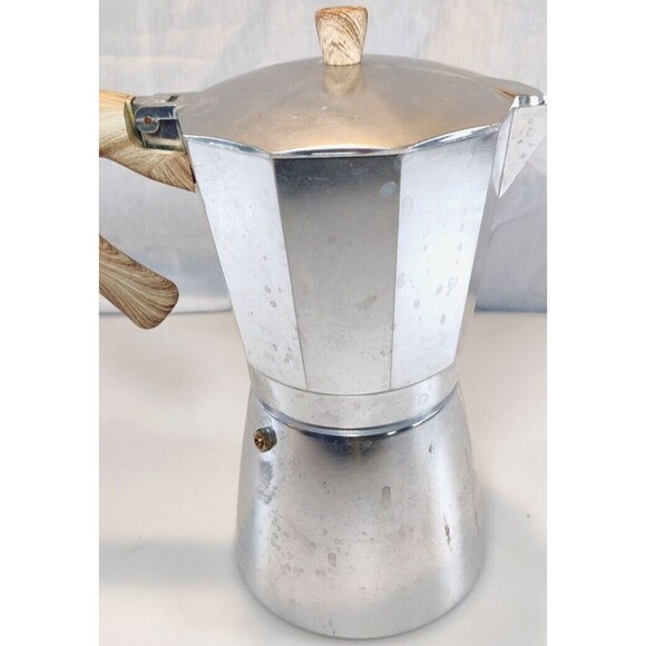 Gnali And Zani Stove Top Large Espresso Maker For Great Strong Espresso - Picture 5 of 13